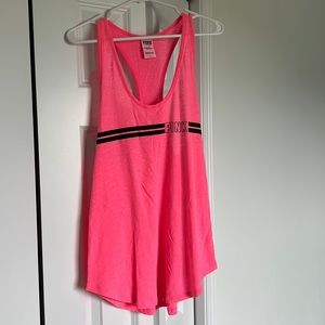 PINK Victoria’s Secret racer back tank top.